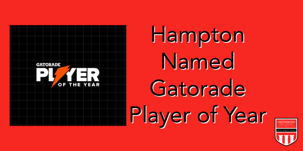 Hampton Named Gatorade Player of Year
