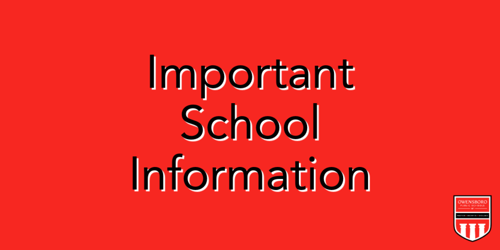 Important School Information