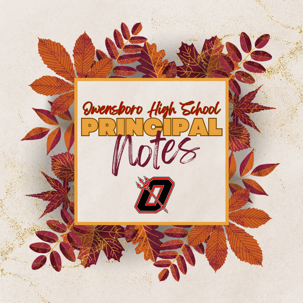 Fall Principal Notes
