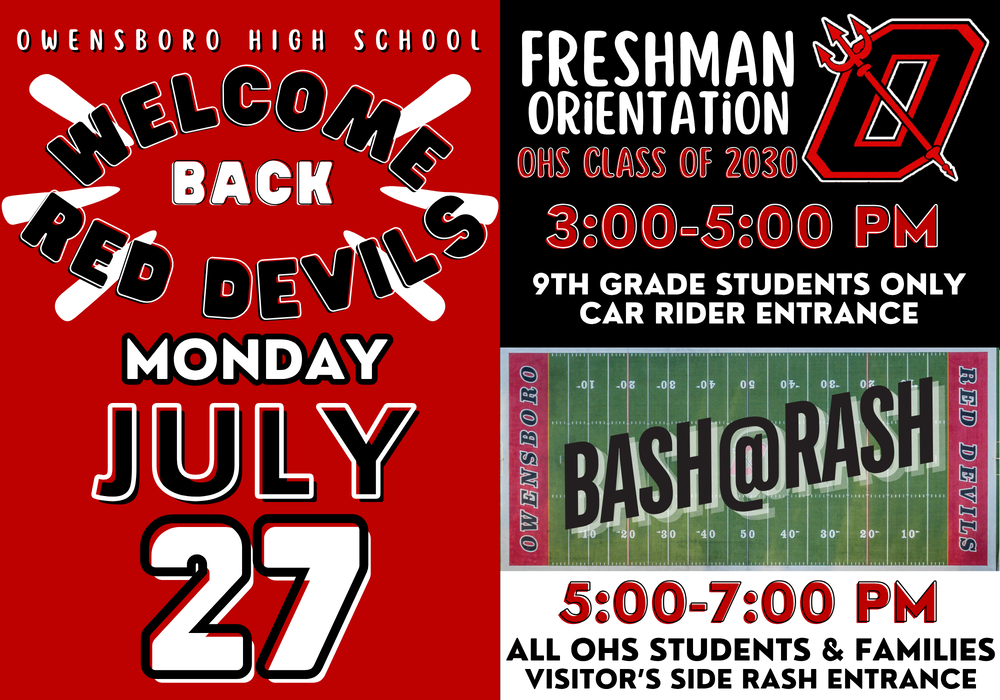 Welcome Back Events