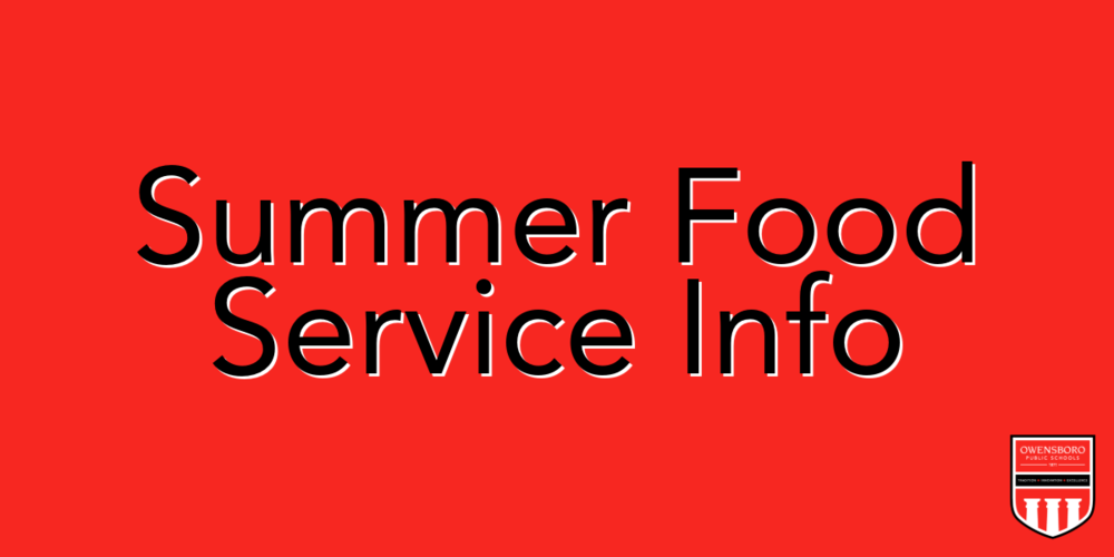 Summer Food Service Info