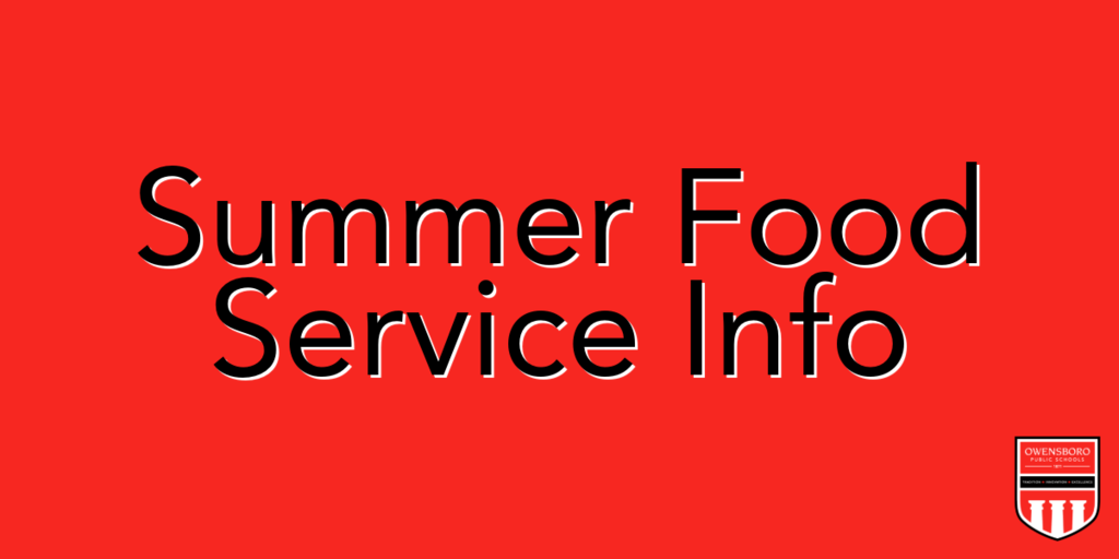 Summer Food Service Info