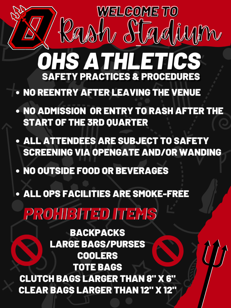 Rash Stadium Safety Guidelines