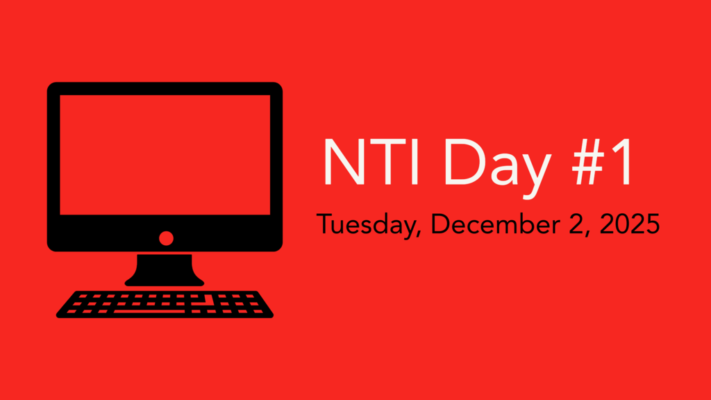 NTI Day #1