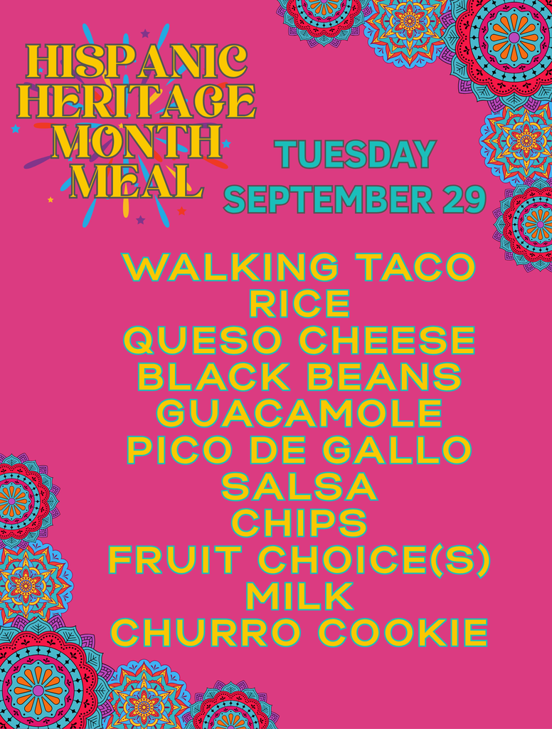 Hispanic Heritage Month Meal