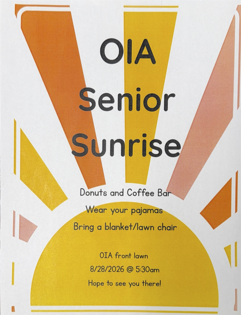 OIA Senior Sunrise