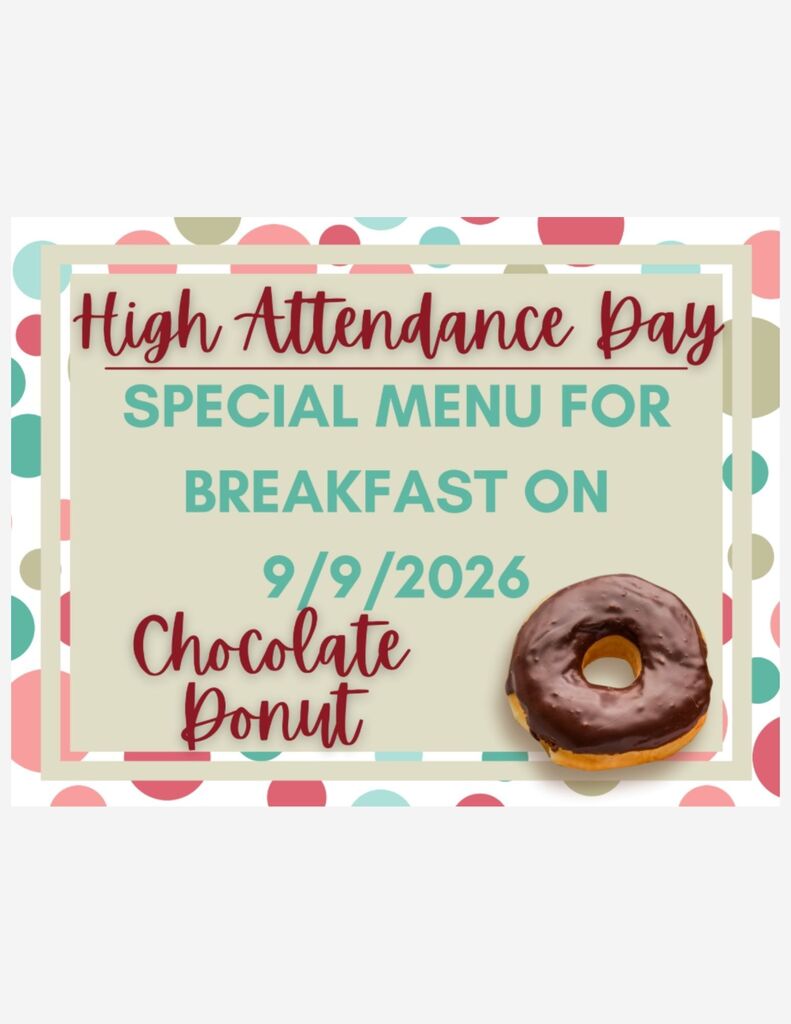 high attendance day flyer