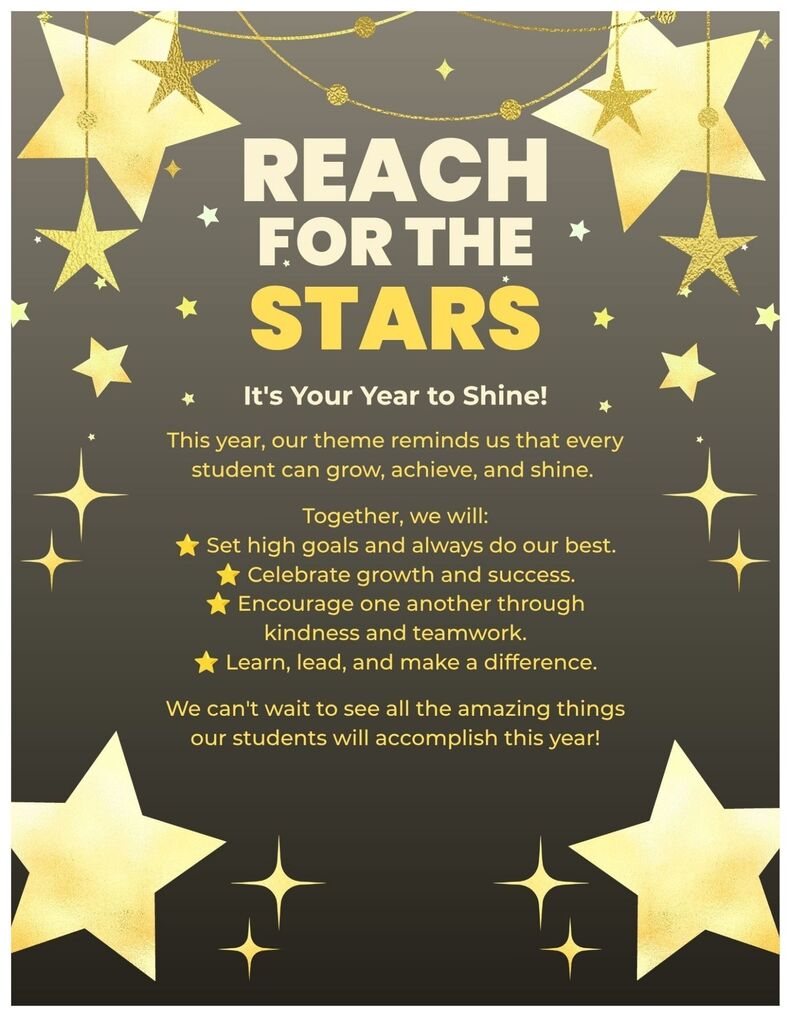 Reach for the Stars flyer