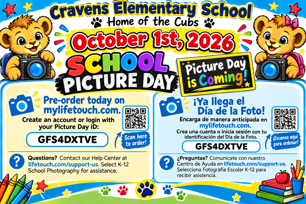Flyer for fall picture day