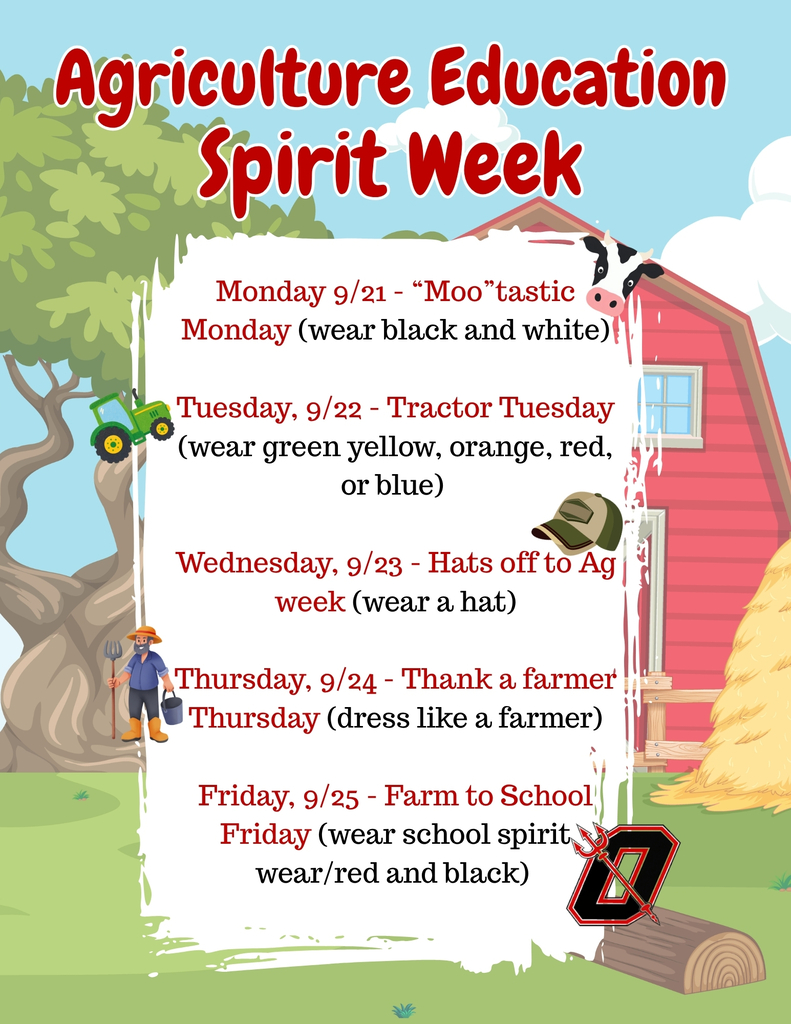 AG Spirit Week 9/21-9/25
