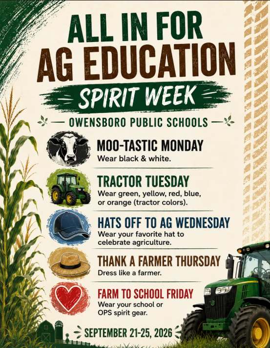 Ag Education Spirit Days