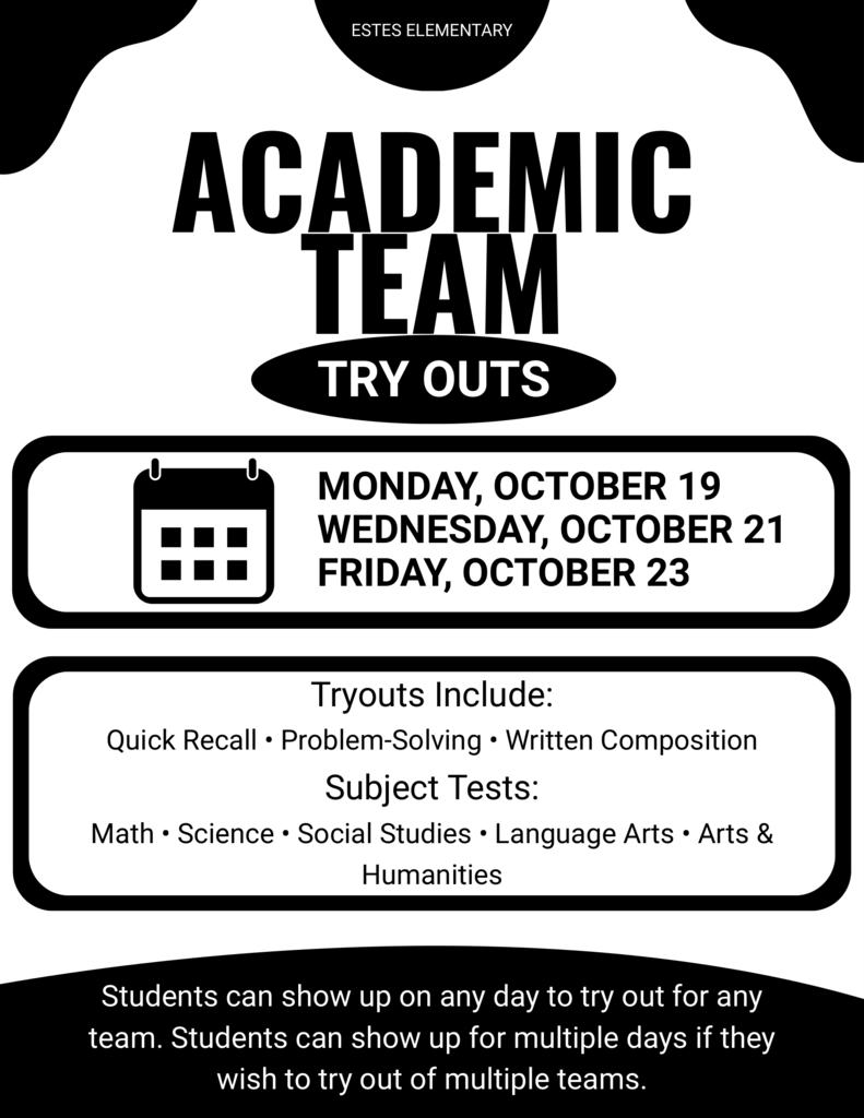 Tryouts Flyer