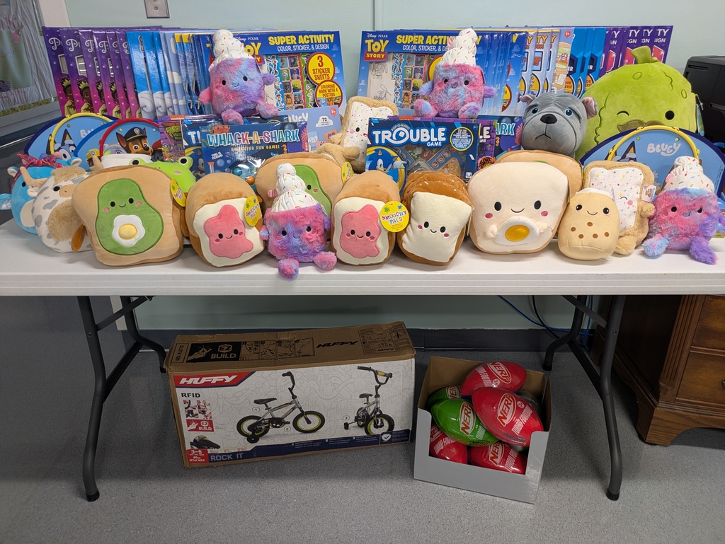 Cookie Dough Fundraiser Prize table
