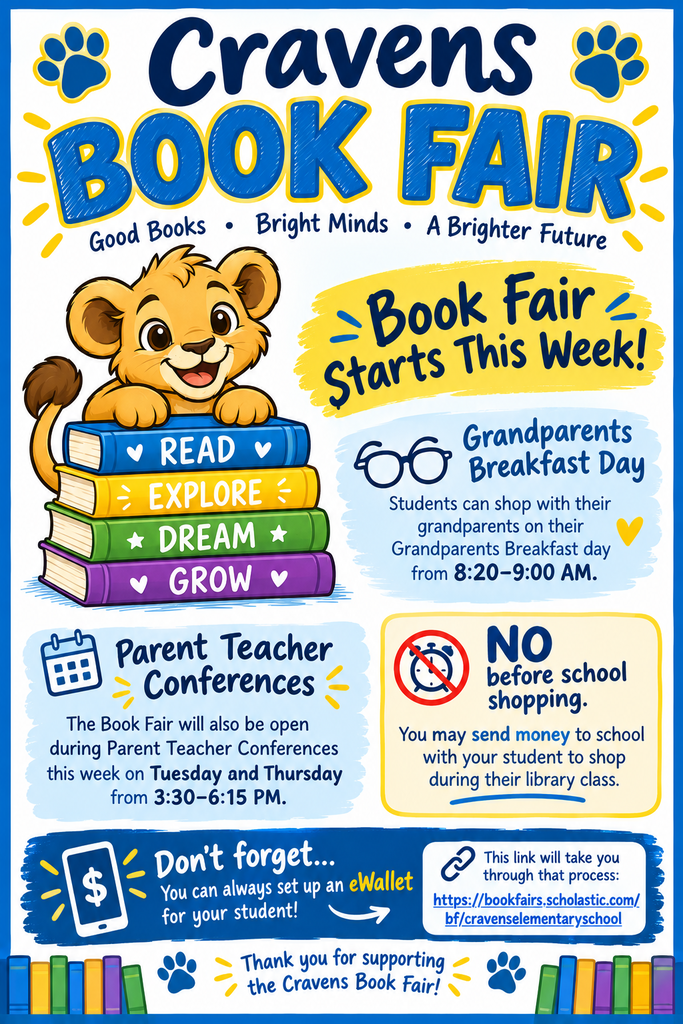 Book Fair information.