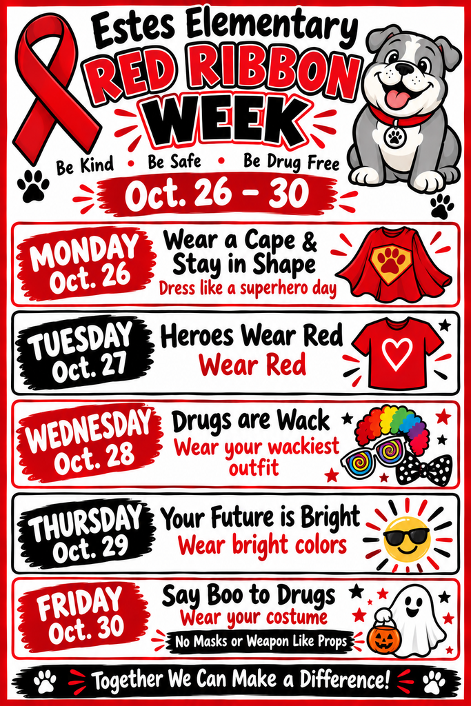 Red Ribbon Week Flyer