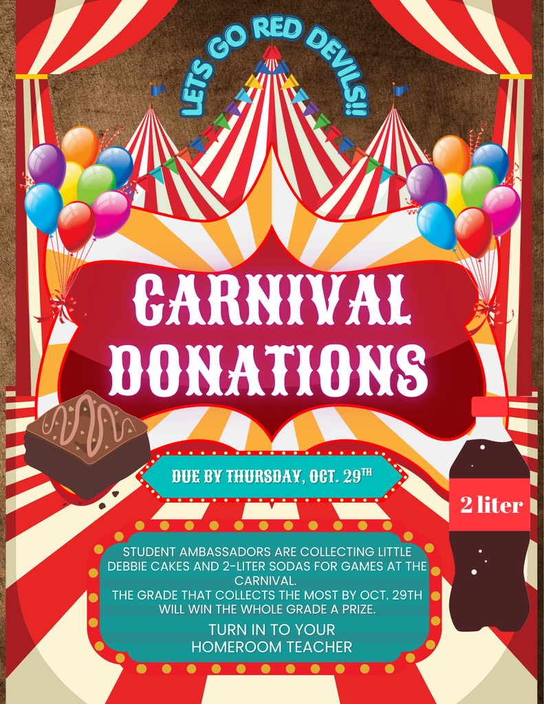 PBIS Carnival Donations