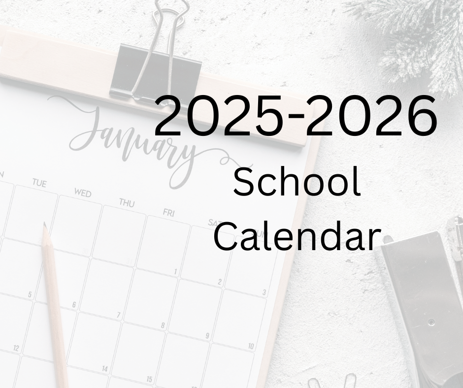 2025-2026  School Calendar