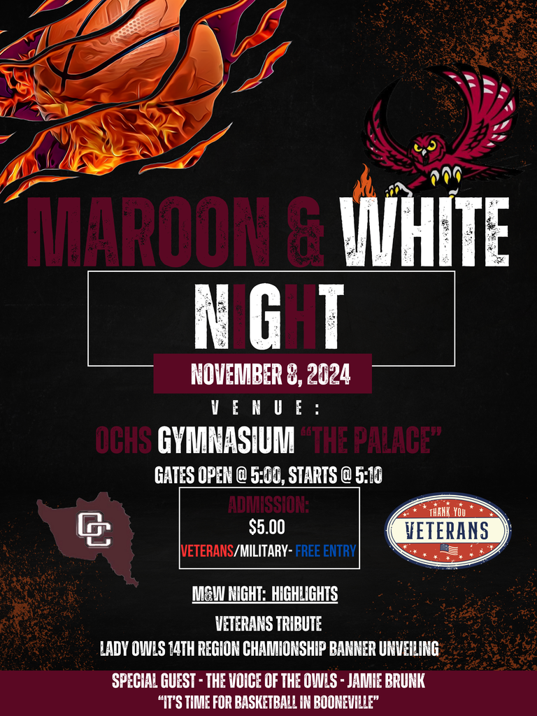 Maroon & White Night 2024
