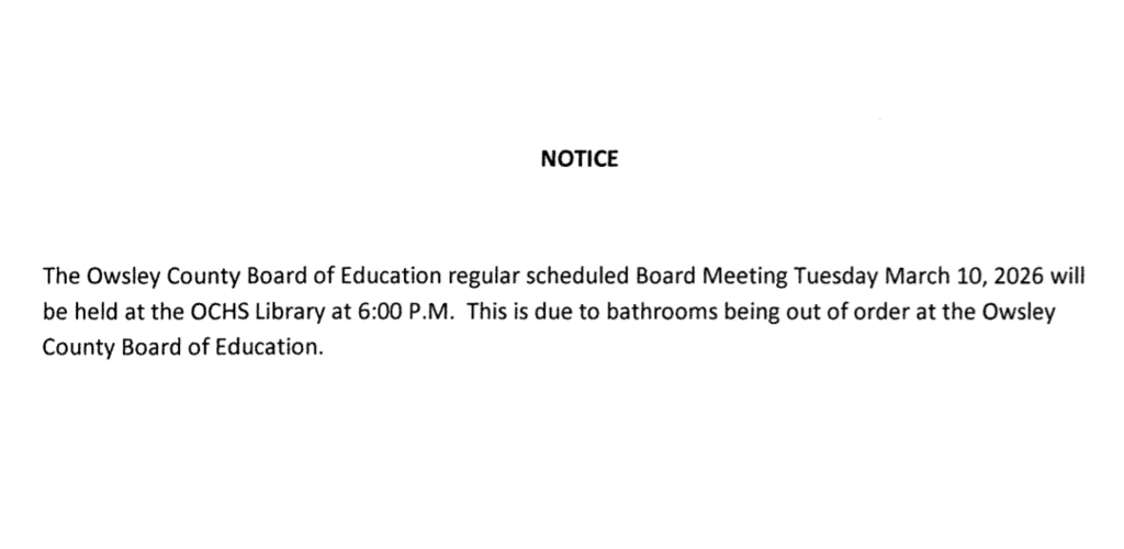 board meeting update