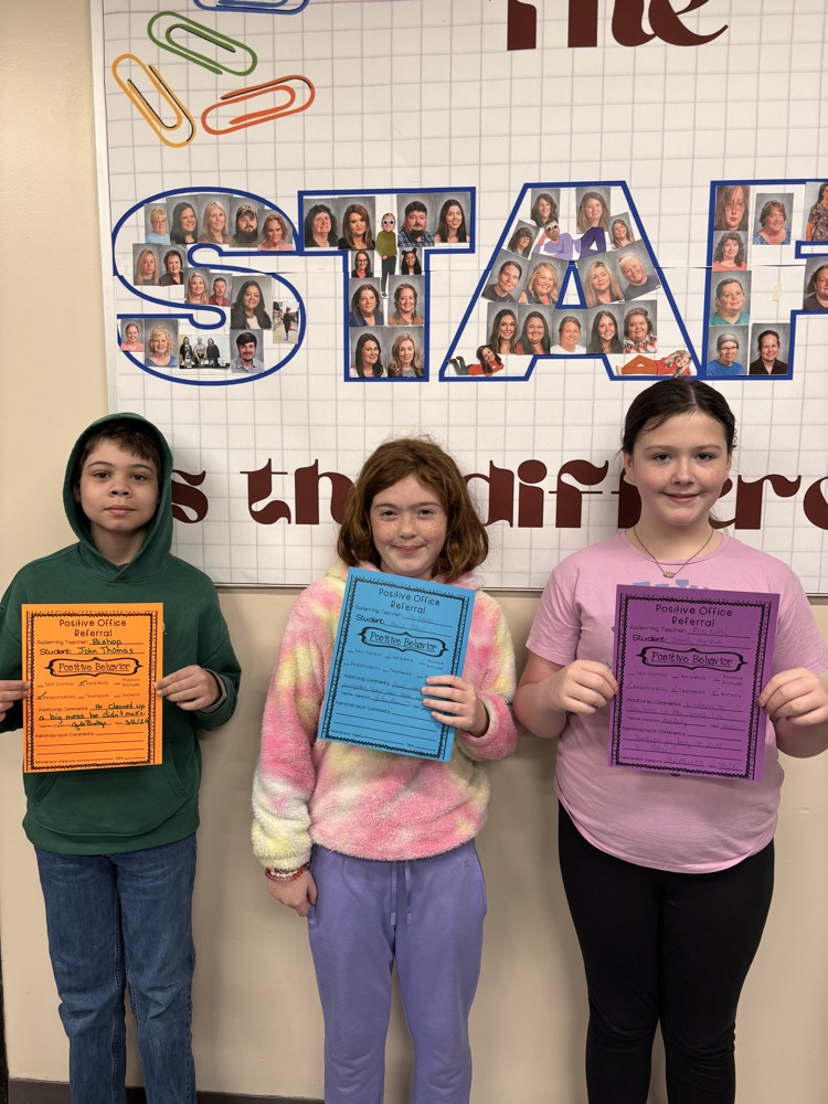 Congrats to these Positive Owls - John Thomas, Harlie Peters and Blakely Marshall!