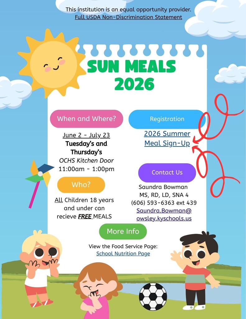 SUN Meals Flyer