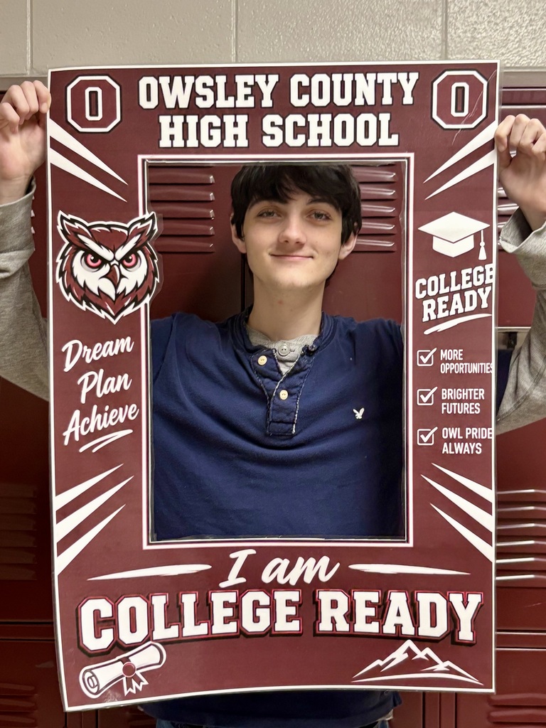 A student celebrates earning college ready credentials