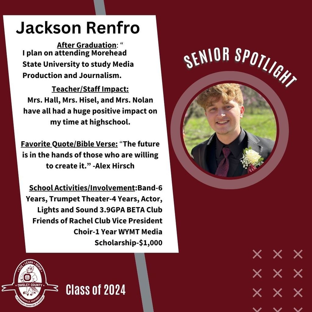 Class of 2024 Senior Spotlight