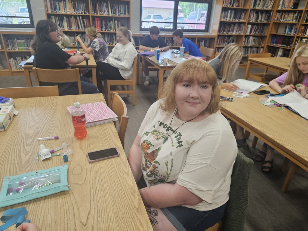 Students getting ready !