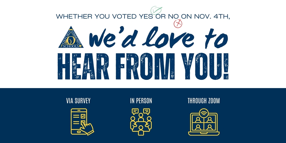 We'd love to hear from you image