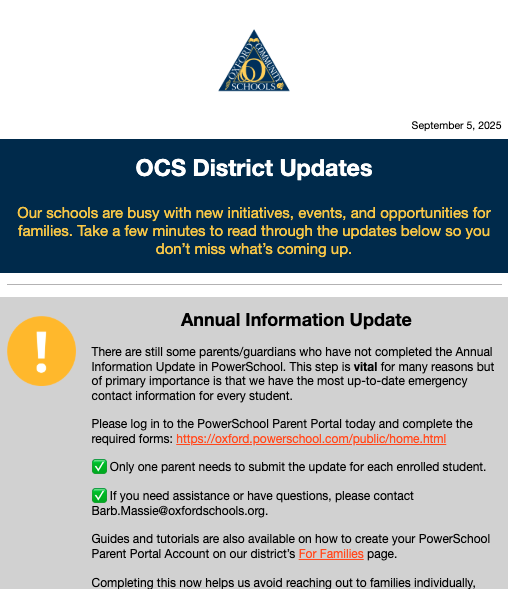 OCS District Updates Thumbnail