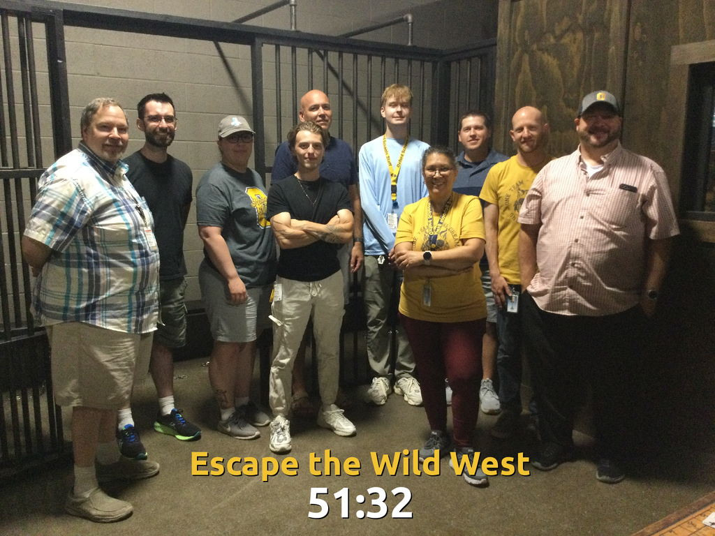 Photo of IT Professionals at an escape room event