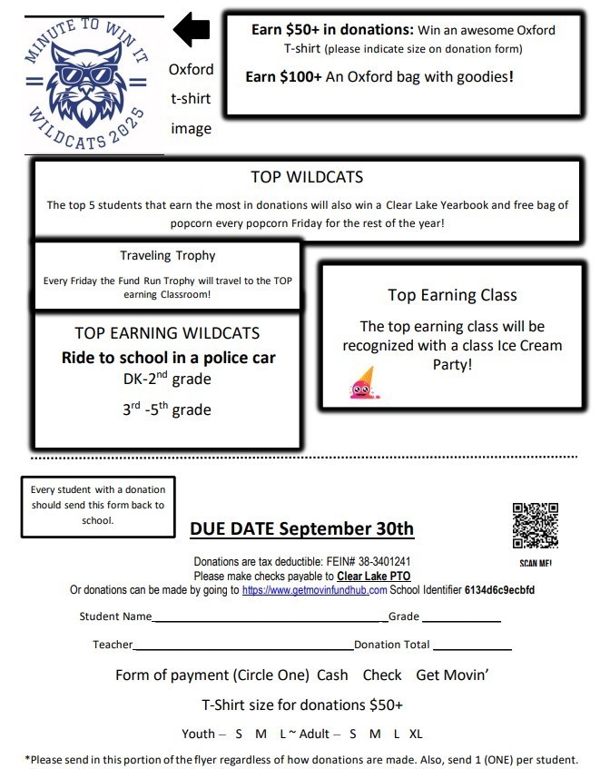 FUNd Run flyer 2025