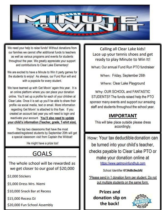 FUNd Run flyer 2025