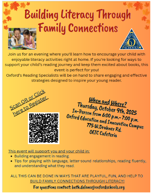 Building Literacy Through Family Connections
