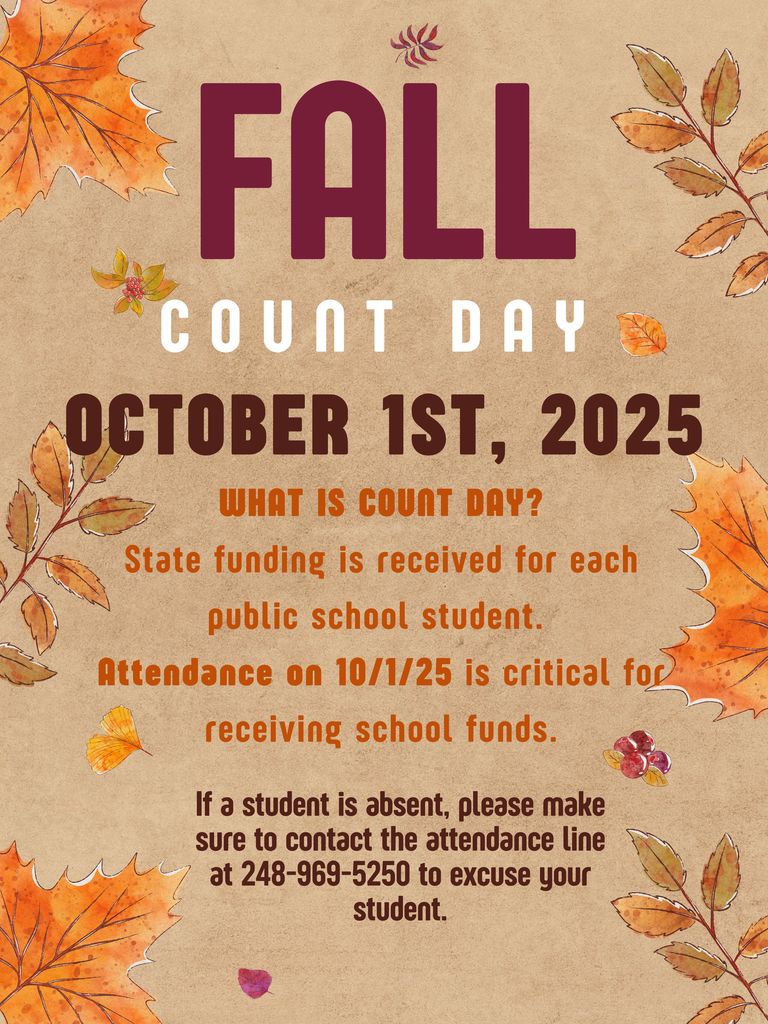 fall count day 2025