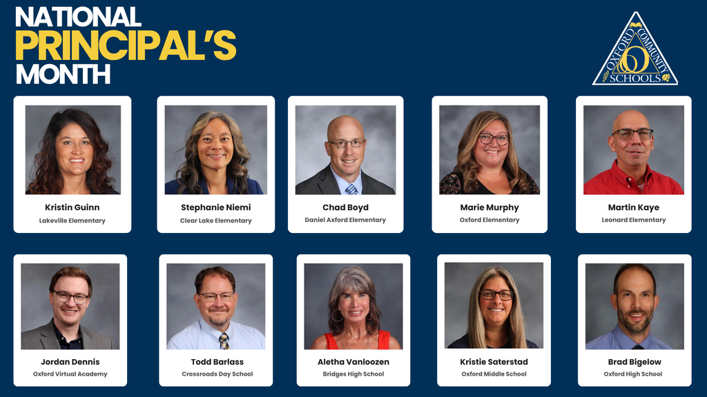 National Principal's Month