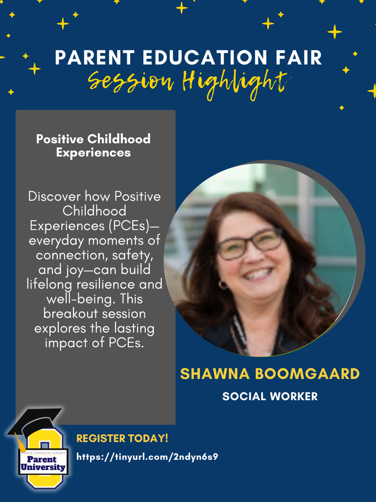 Parent Education Fair- Session Highlight: Shawna Boomgaard Positive Childhood Experiences