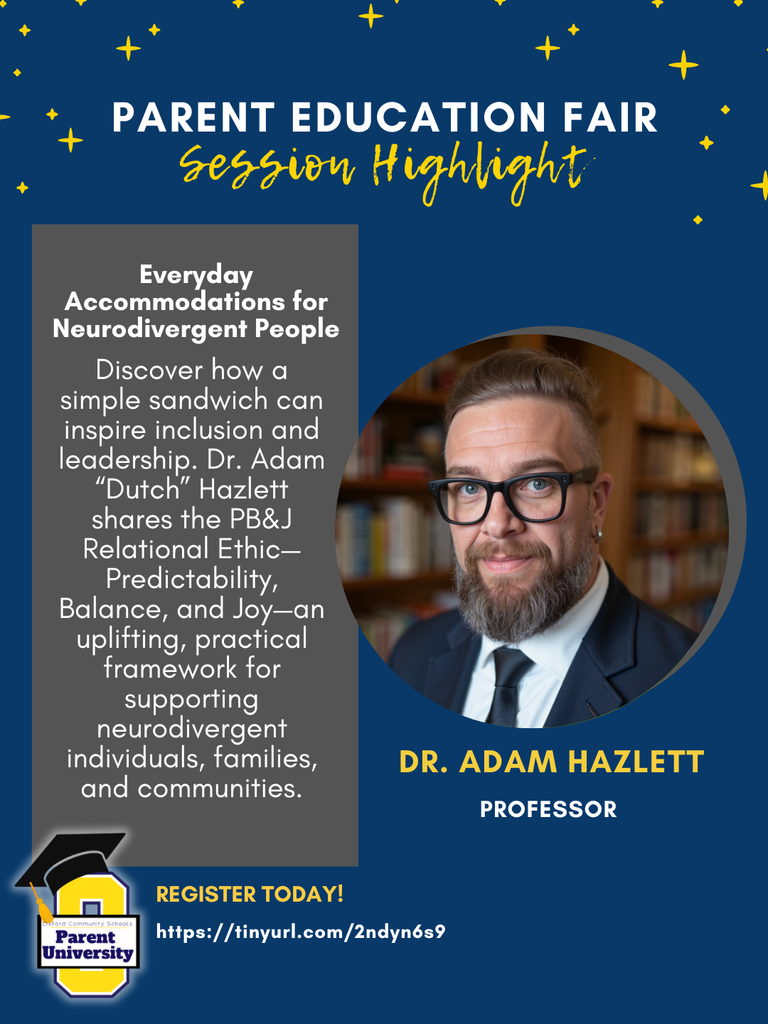 Parent Education Fair- Session Highlight: Dr. Adam Hazlett