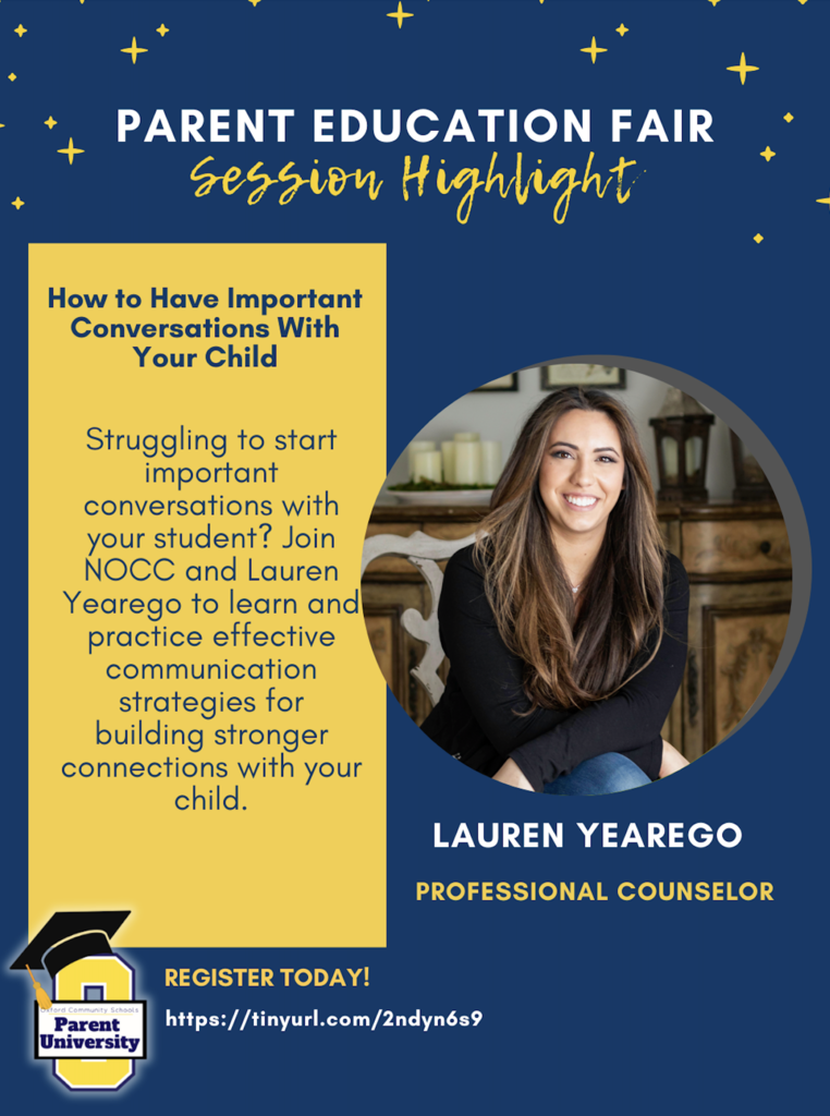 Parent Education Fair- Session Highlight: Lauren Yearego