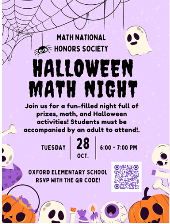 Halloween Math Night