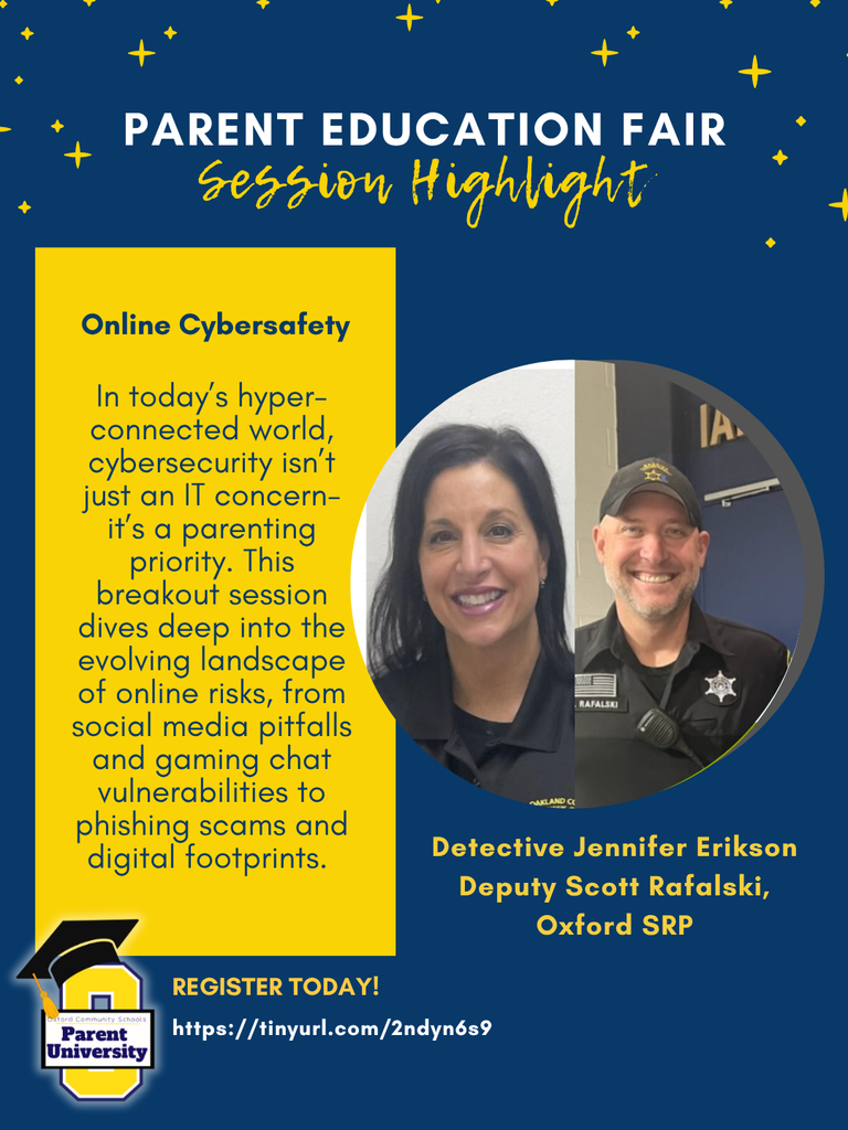 Parent Education Fair- Session Highlight: Jennifer Erikson.,Scott Rafalski