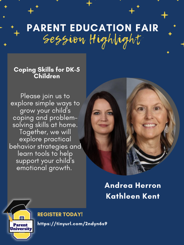 Parent Education Fair- Session Highlight: Andrea Herron, Kathleen Kent