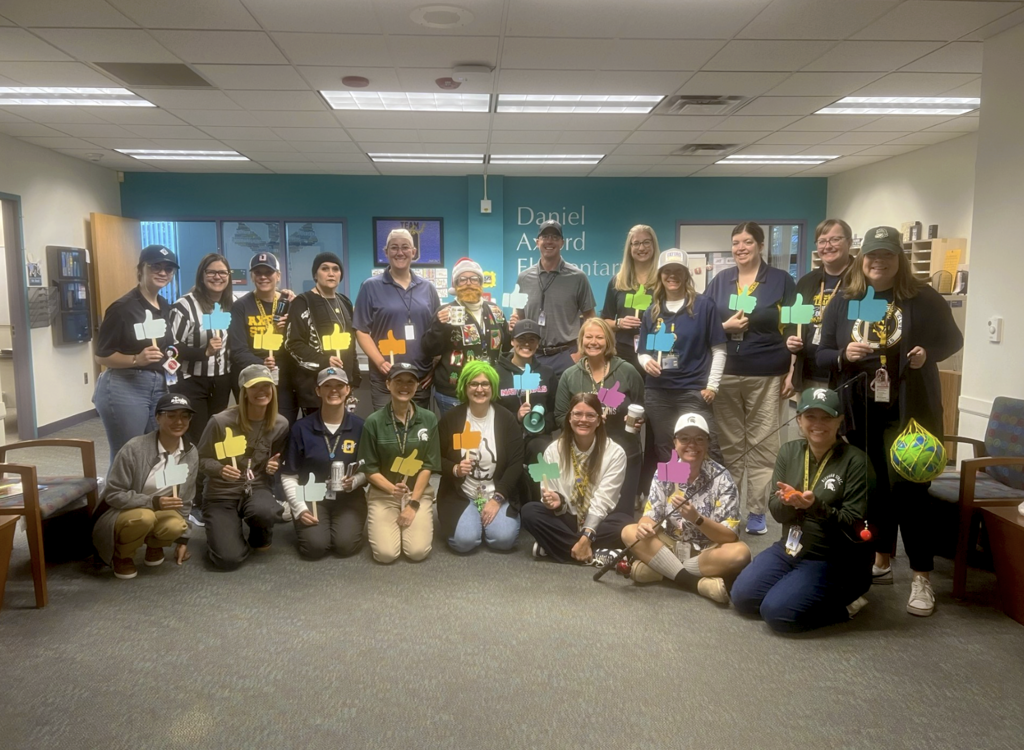 DA Teachers Dress Up like Mr. Boyd