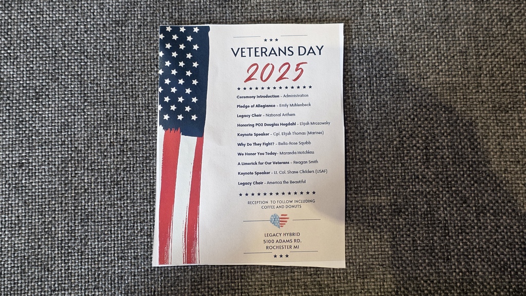 Veterans Day Event