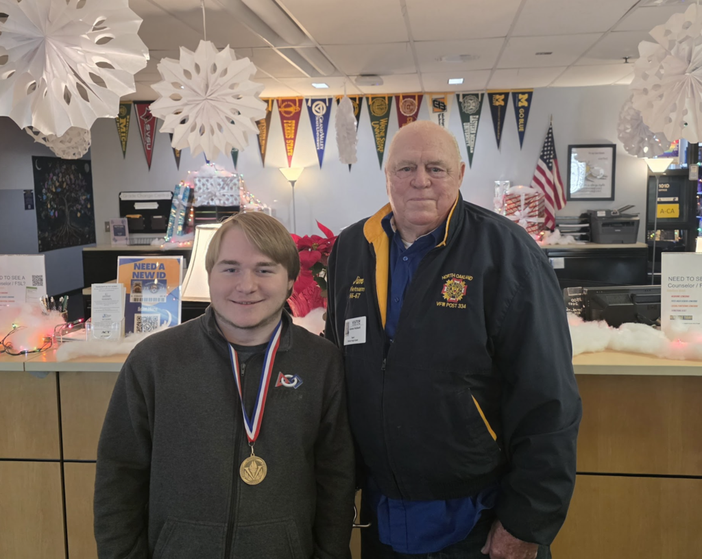 Voice of Democracy Competition (1st place)