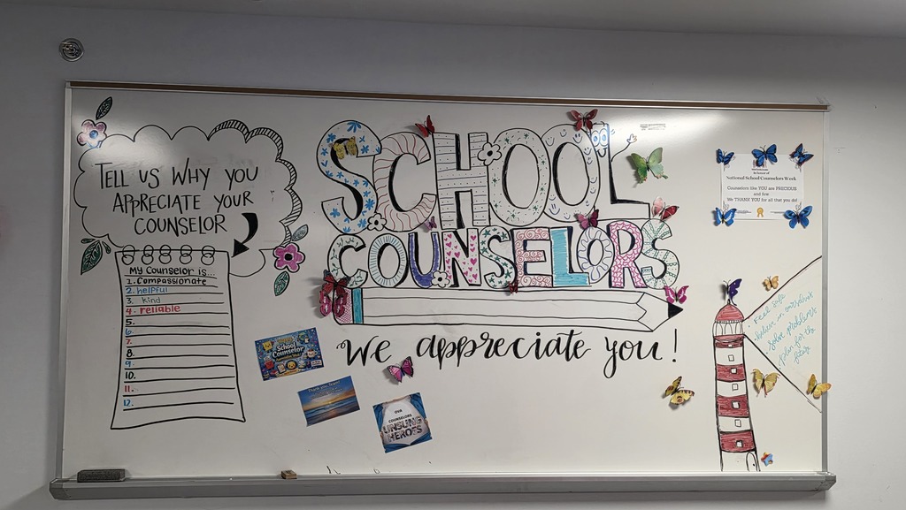 School Counselors- we appreciate you!