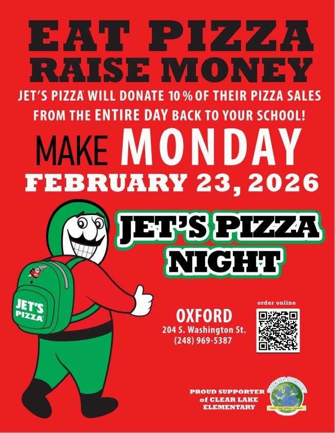 Jets Pizza fundraiser