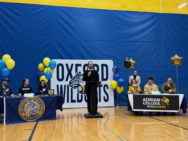 Winter Athletic Signing 