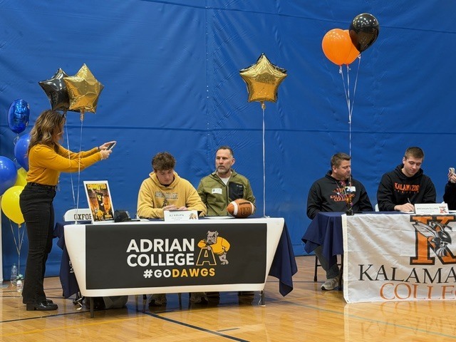 Athletic Signing Program