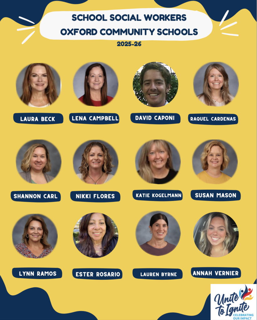 School Social Workers- Oxford Community Schools